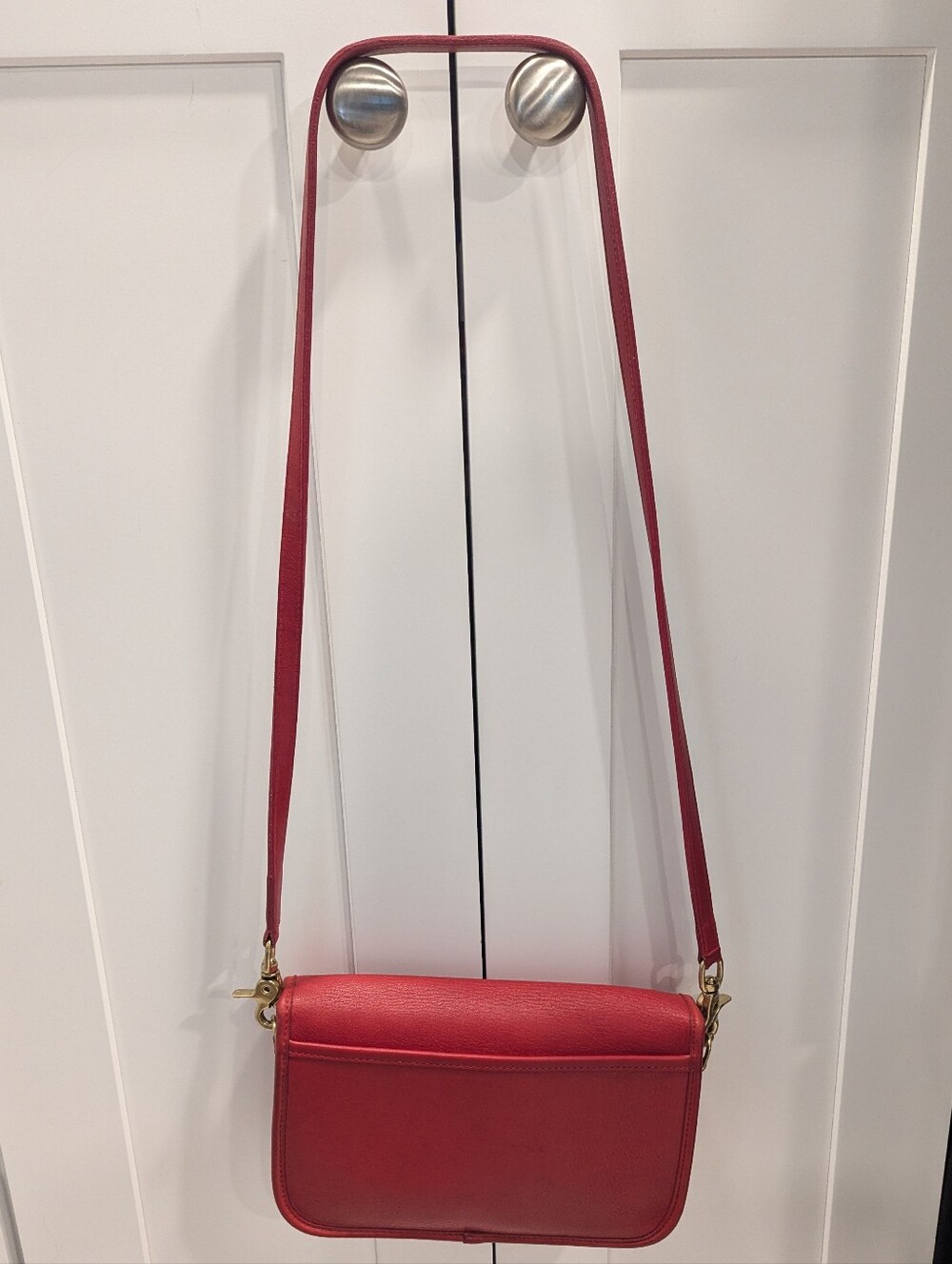 ♥️ Red Vintage Pocket Purse #9755 - Picture 4 of 15